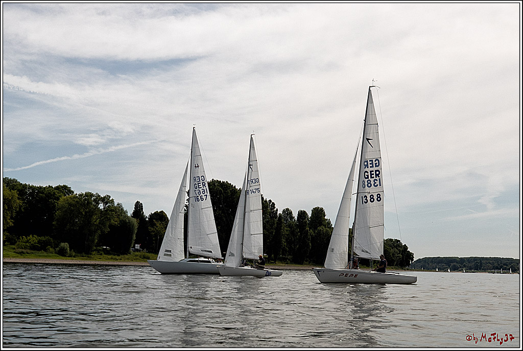 100 Jahre Rheinwoche 2022 - 1. Wettfahrt Porz - Hitdorf, 03.06.2022,
